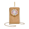 Bag in Women's Flower Beaded Mobile Pouch