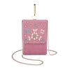 Bag in Floral Beaded Mobile Sling Bag for Women