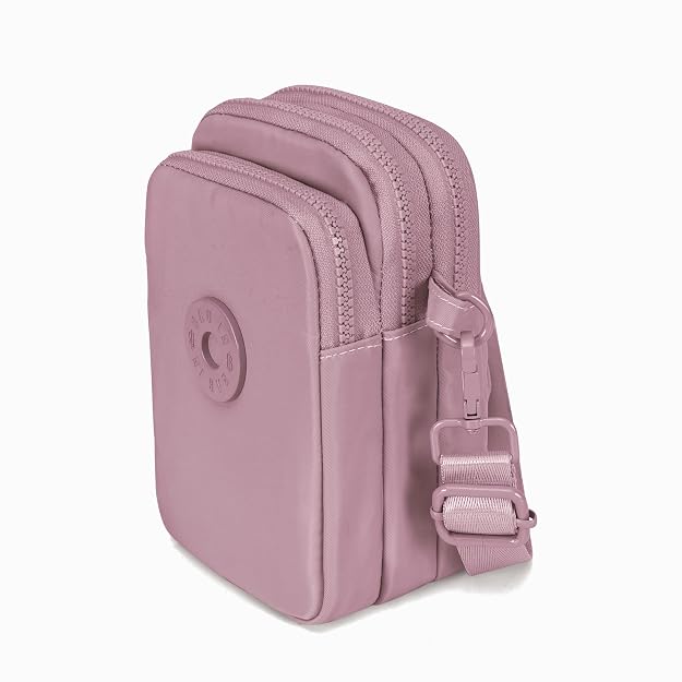 BAG IN Crossbody Travel Bag with Adjustable Strap, Multi-Pocket Phone Purse, Lightweight Nylon Shoulder Bag for Everyday Essentials