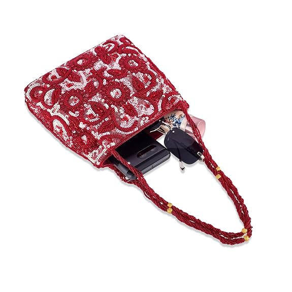 Bag in Women’s Sequin Embroidered Beaded Shoulder Bag