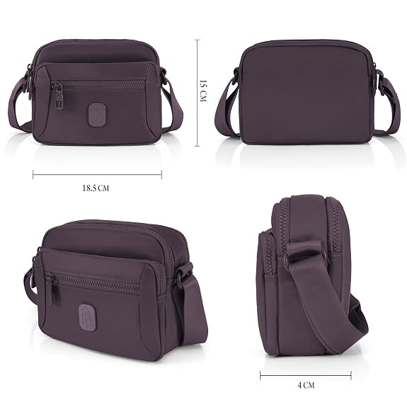 J I Luxury Style Mini Crossbody Sling Bag for Women – Compact, Durable & Multi-Compartment Design