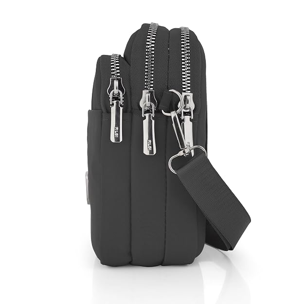 Bag in Multi-Compartment Crossbody Phone Bag for Women Stylish and Compact Zippered Pouch with Adjustable Strap – 8 Trendy Colors for Everyday Use