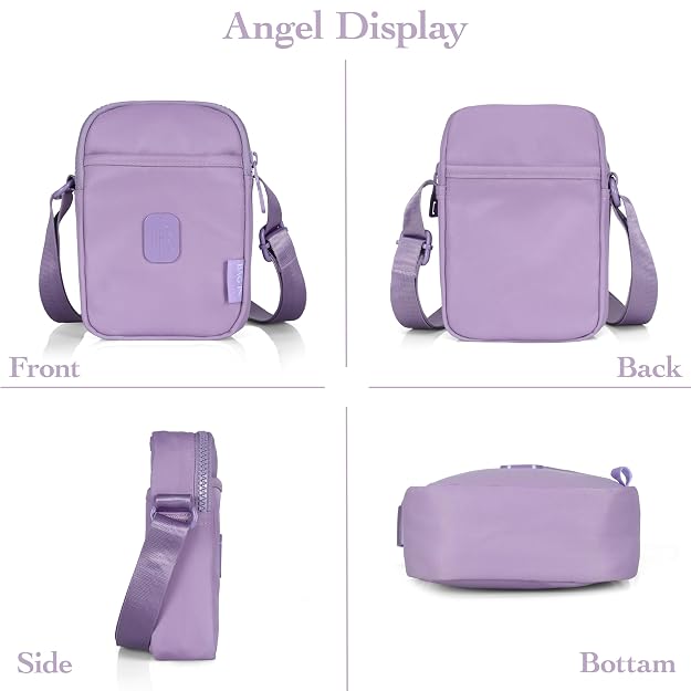 Bag in Mini Crossbody Sling Bag for Women Compact Shoulder Pouch with Adjustable Strap