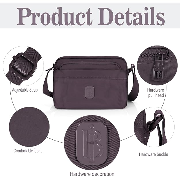 Bag in Women’s Crossbody Bag with Adjustable Strap – Lightweight Shoulder Purse