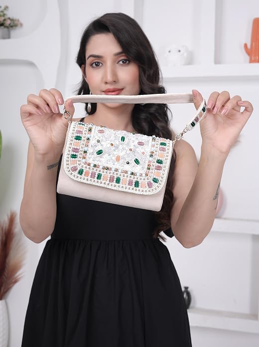 Bag in Women's Quilted Handbag Elegant Shoulder Bag with Chain Strap and Magnetic Closure Perfect for Everyday Use, Parties, and Formal Outings