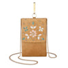 Bag in Floral Beaded Mobile Sling Bag for Women
