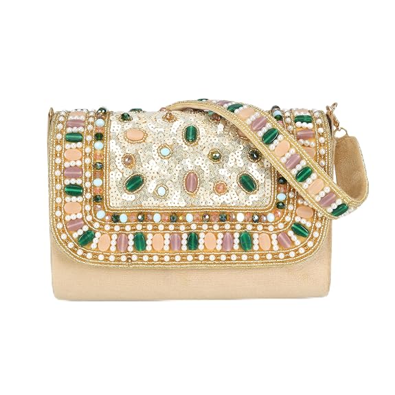 J I Accessories Women wedding designer clutch purse