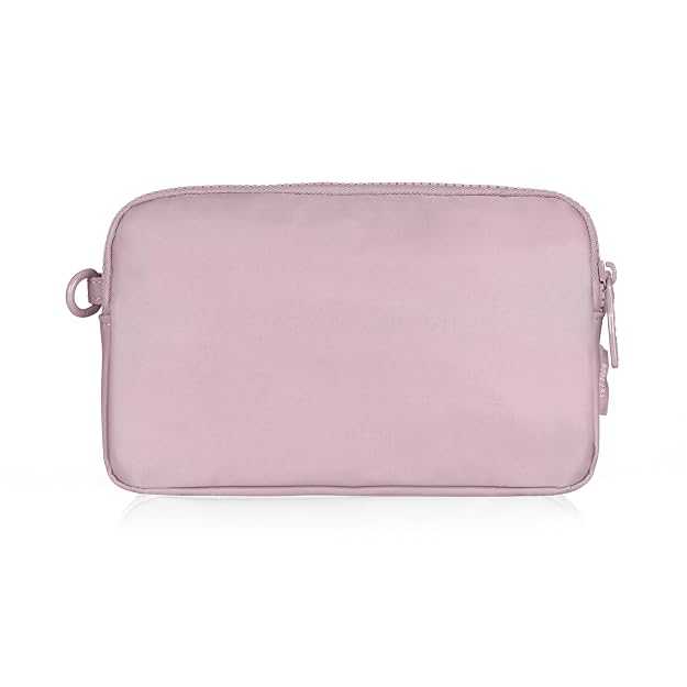 BAG IN Women's Small Crossbody Bag – Lightweight Nylon Shoulder Purse with Adjustable Strap & Front Zipper Pocket – Travel & Everyday Use