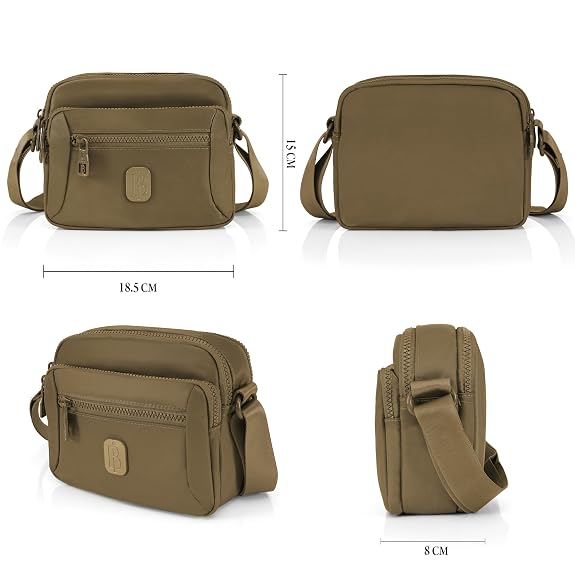 J I Luxury Style Mini Crossbody Sling Bag for Women – Compact, Durable & Multi-Compartment Design