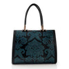 Bag in Elegant Damask Patterned Handbag for Women Chic Designer Shoulder Bag with Durable Handles Perfect for Formal & Casual Outings