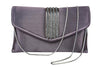 Bag in Elegant Satin Evening Clutch Bag Stylish Envelope Purse with Rhinestone Detail and Detachable Chain Perfect for Formal Events and Special Occasions
