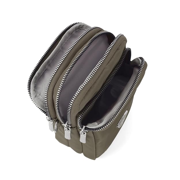 Bag in Multi-Compartment Crossbody Phone Bag for Women Stylish and Compact Zippered Pouch with Adjustable Strap – 8 Trendy Colors for Everyday Use