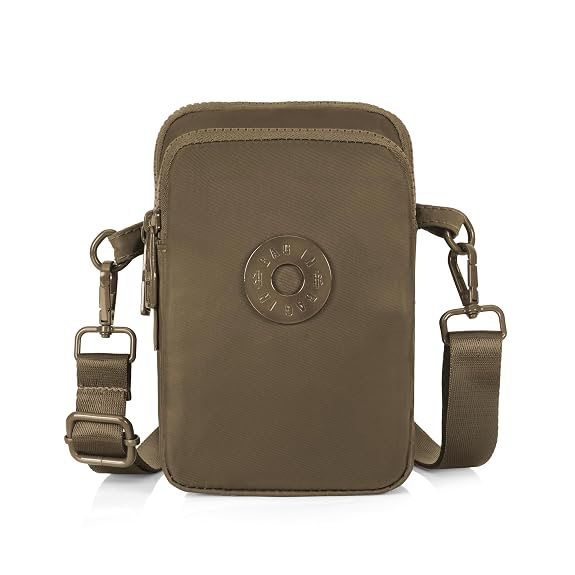 BAG IN Crossbody Travel Bag with Adjustable Strap, Multi-Pocket Phone Purse, Lightweight Nylon Shoulder Bag for Everyday Essentials