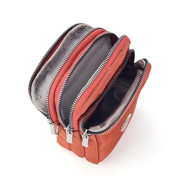 Bag in Multi-Compartment Crossbody Phone Bag for Women Stylish and Compact Zippered Pouch with Adjustable Strap – 8 Trendy Colors for Everyday Use