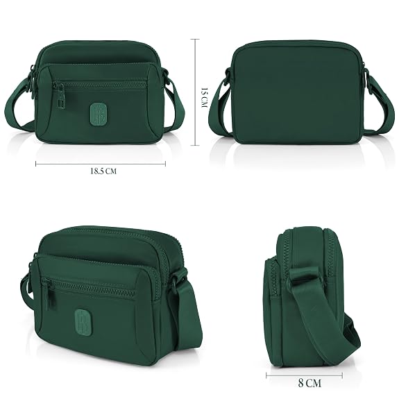 J I Luxury Style Mini Crossbody Sling Bag for Women – Compact, Durable & Multi-Compartment Design