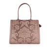 Bag in Elegant Damask Patterned Handbag for Women Chic Designer Shoulder Bag with Durable Handles Perfect for Formal & Casual Outings