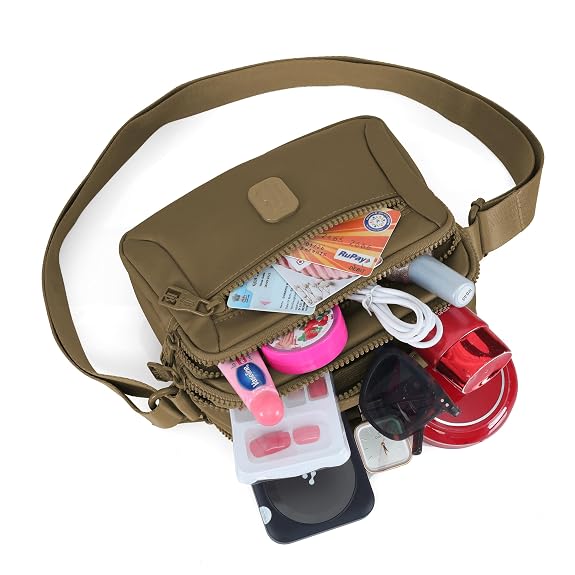 J I Luxury Style Mini Crossbody Sling Bag for Women – Compact, Durable & Multi-Compartment Design