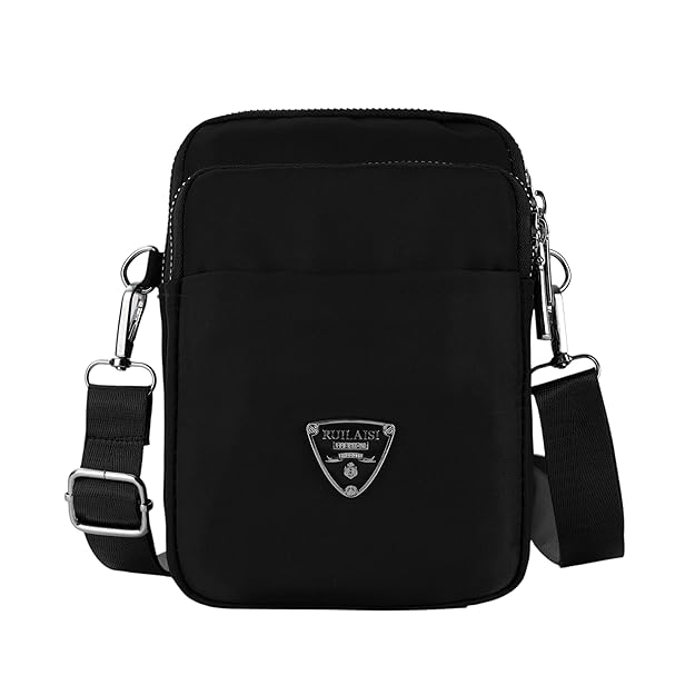 Bag in Multi-Compartment Crossbody Phone Bag for Women Stylish and Compact Zippered Pouch with Adjustable Strap – 8 Trendy Colors for Everyday Use