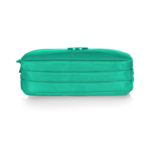 BAG IN Women's Small Crossbody Bag – Lightweight Nylon Shoulder Purse with Adjustable Strap & Front Zipper Pocket – Travel & Everyday Use