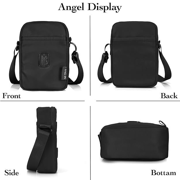 Bag in Mini Crossbody Sling Bag for Women Compact Shoulder Pouch with Adjustable Strap
