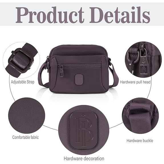 J I Luxury Style Mini Crossbody Sling Bag for Women – Compact, Durable & Multi-Compartment Design