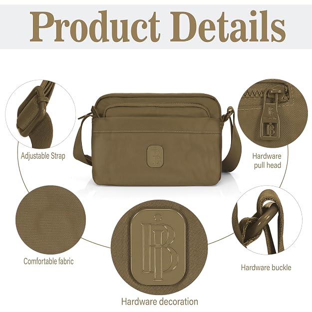 Bag in Women’s Crossbody Bag with Adjustable Strap – Lightweight Shoulder Purse