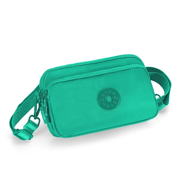 BAG IN Women's Small Crossbody Bag – Lightweight Nylon Shoulder Purse with Adjustable Strap & Front Zipper Pocket – Travel & Everyday Use