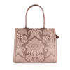 Bag in Elegant Damask Patterned Handbag for Women Chic Designer Shoulder Bag with Durable Handles Perfect for Formal & Casual Outings