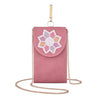 Bag in Women's Flower Beaded Mobile Pouch