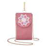 Bag in Women's Flower Beaded Mobile Pouch