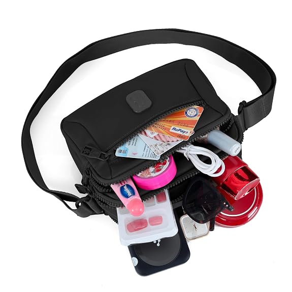J I Luxury Style Mini Crossbody Sling Bag for Women – Compact, Durable & Multi-Compartment Design