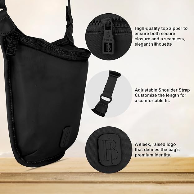 Bag in Premium Crossbody Sling Bag for Women, Compact Travel Shoulder Bag with Adjustable Strap, Everyday Casual Messenger Bag