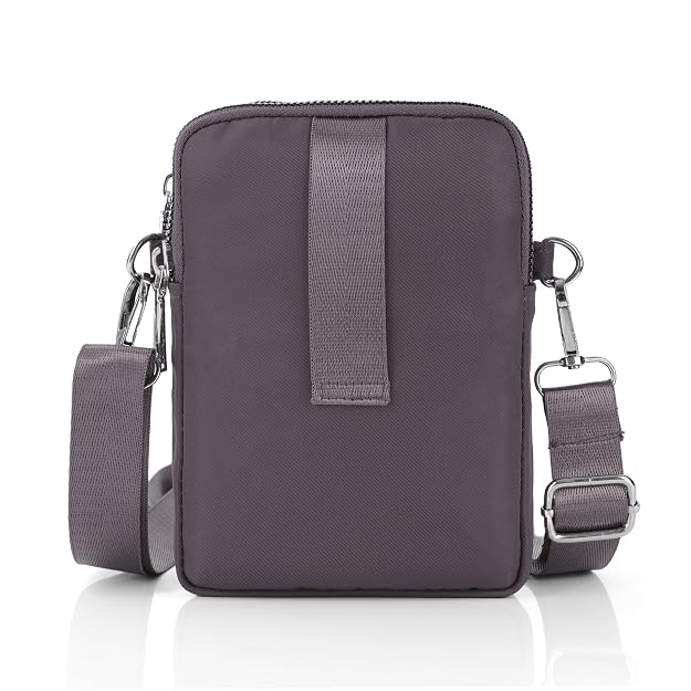 Bag in Multi-Compartment Crossbody Phone Bag for Women Stylish and Compact Zippered Pouch with Adjustable Strap – 8 Trendy Colors for Everyday Use