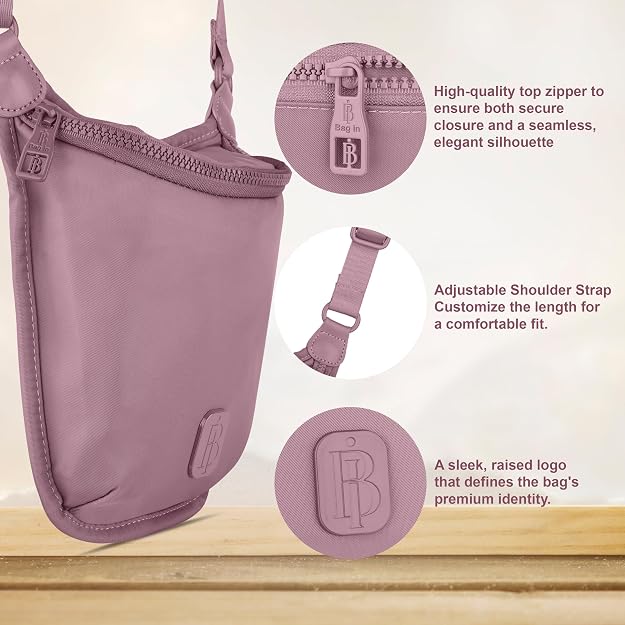 Bag in Premium Crossbody Sling Bag for Women, Compact Travel Shoulder Bag with Adjustable Strap, Everyday Casual Messenger Bag