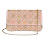 J I ACCESSORIES Embroidered Elegance Clutch Sling Bag