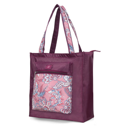 Premium Floral Tote Bag for Women – Office, College & Daily Use Handbag
